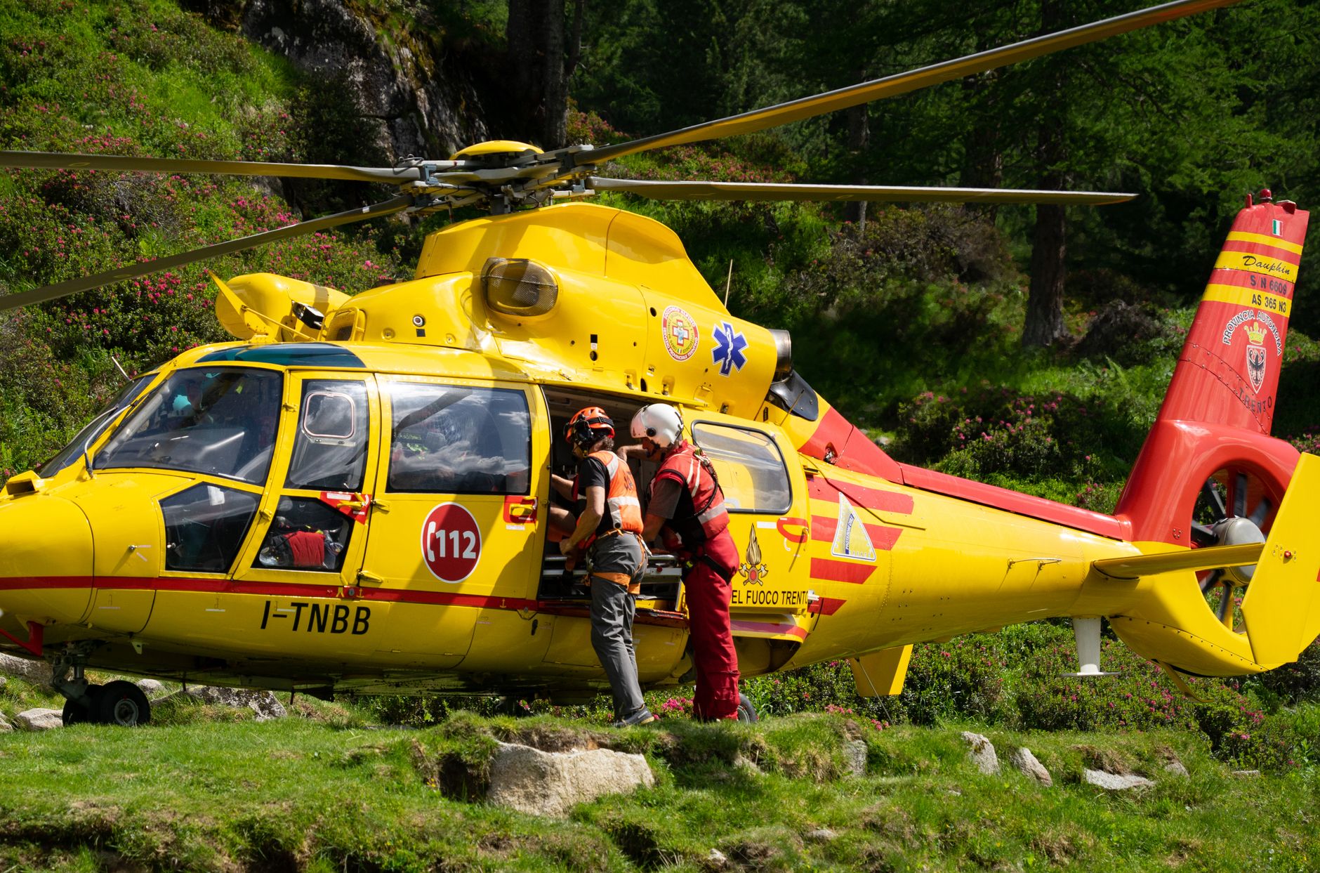 Parma, tre elisoccorsi in 15 minuti per altrettante emergenze